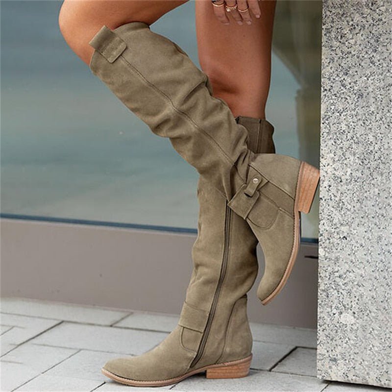 Bequeme Cowboy Stiefel mit Verspielten Details und Eleganter Ausstrahlung