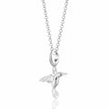 Silber Kolibri Charm Halskette | Shop Nory