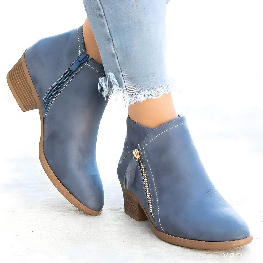 Shopnory | Stylische Wild Vegan-lederstiefel