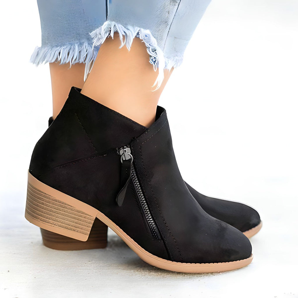 Shopnory | Stylische Wild Vegan-lederstiefel