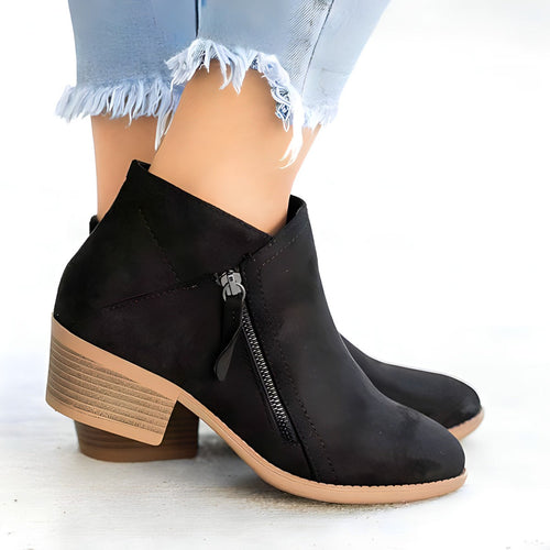 Shopnory | Stylische Wild Vegan-lederstiefel