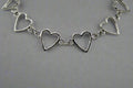 Gothic Silber Herz Choker Halskette | Shop Nory