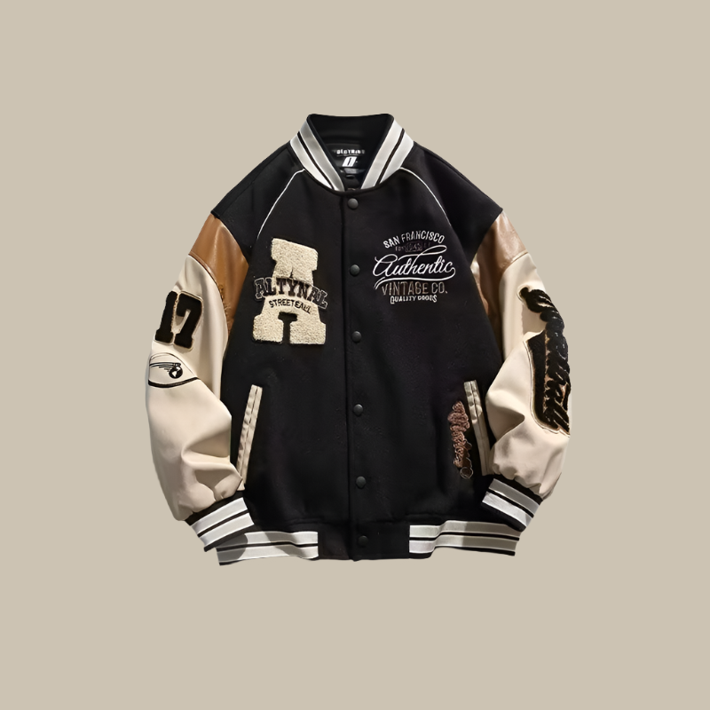 Yanks Vintage Bomberjacke, Übergrößen Herrenmodell