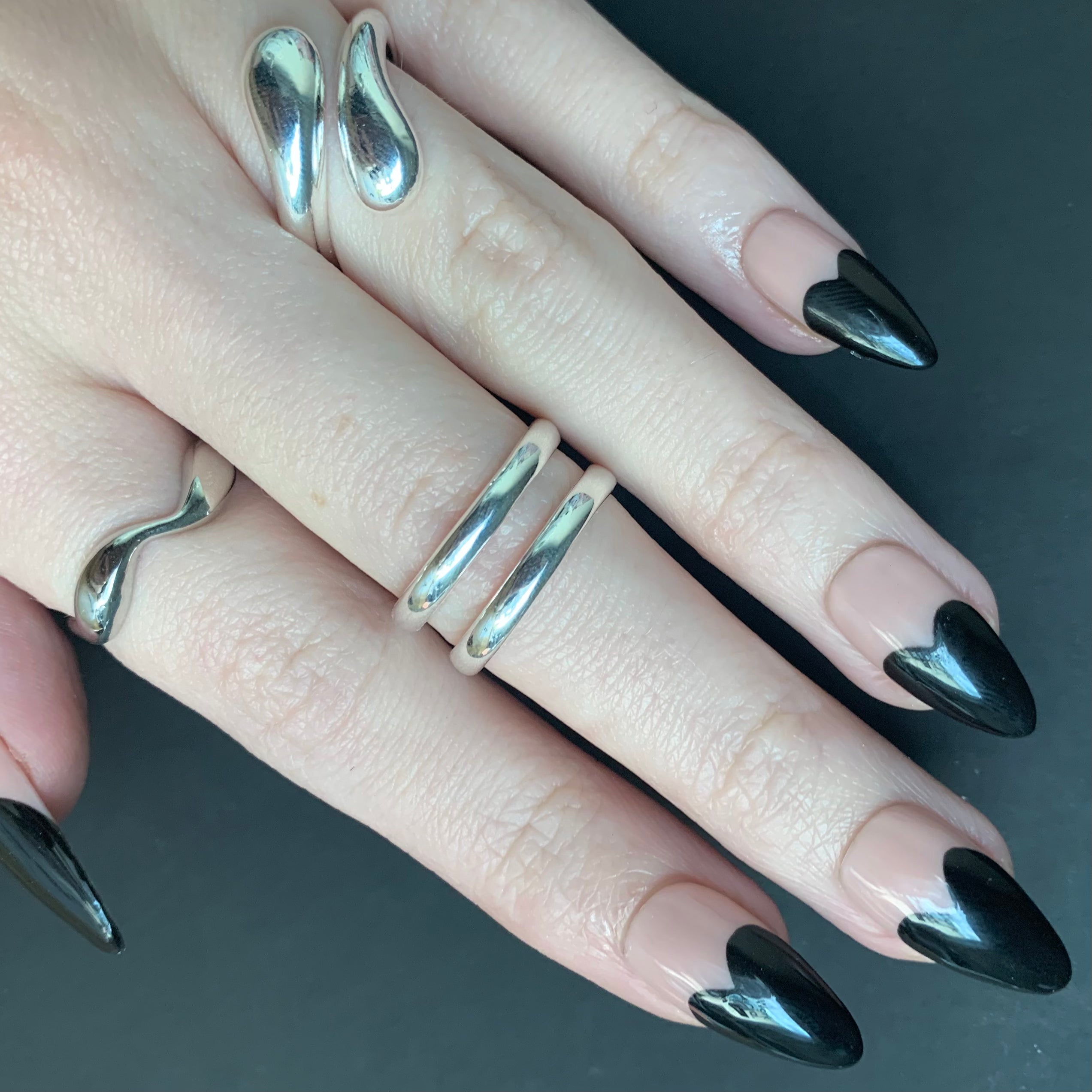 Sterling Silver Basic Schmuckring Kollektion | Shop Nory