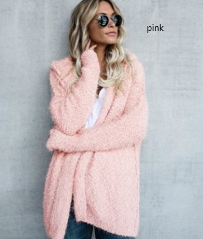 Shopnory | Kapuzen-Strickjacke