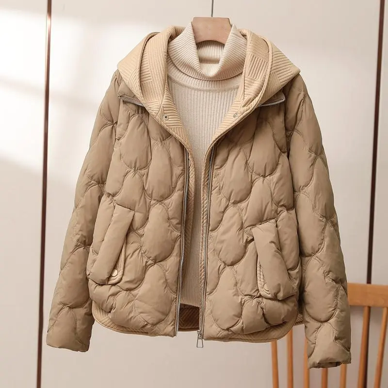 Wetterfeste Jacke mit Kapuze Damen Regular Fit Belle Couture Essential Wasserdicht