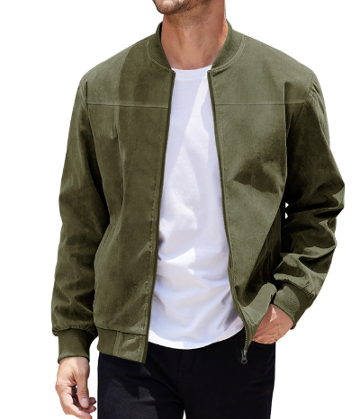 John | Doppelte Reißverschlusstasche Herrenjacke