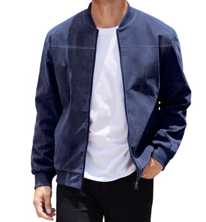 John | Doppelte Reißverschlusstasche Herrenjacke