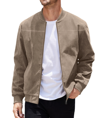 John | Doppelte Reißverschlusstasche Herrenjacke