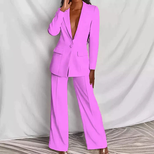 ShopNory | Damen Hosenanzug 2-teilig – Blazer & Hose