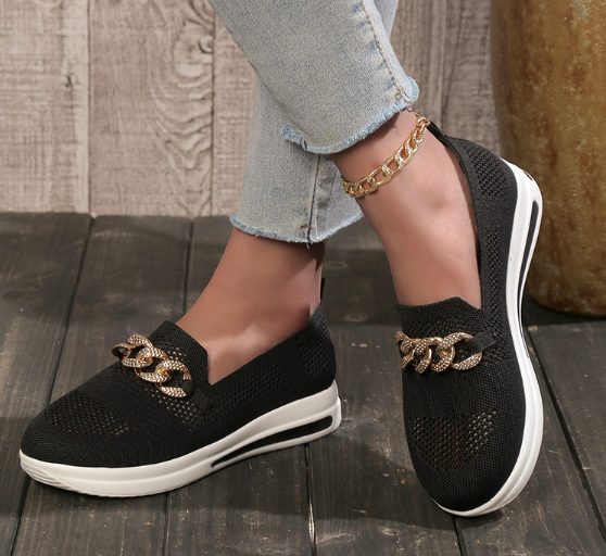 Loafer Mit Goldkette Sophie