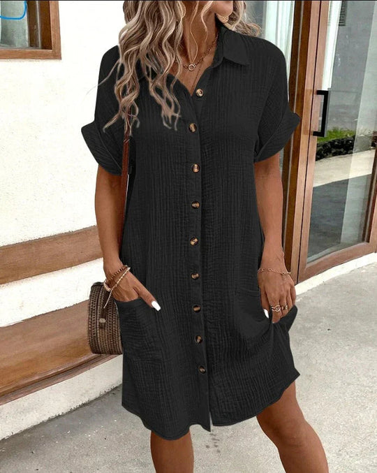 Trendy Blusen Kleid