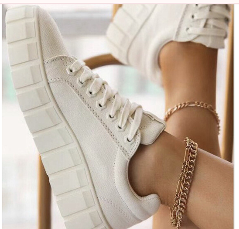 Shopnory | Modische Orthopädische Damen-Sportschuhe mit Plateausohle