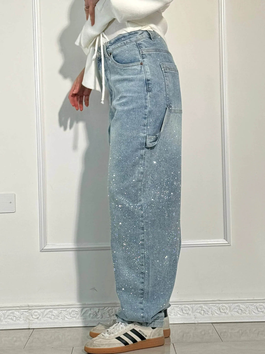Damenjeans Im Klassischen Look