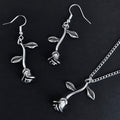 Silberne Rose Schmuckkollektion Set | Shop Nory