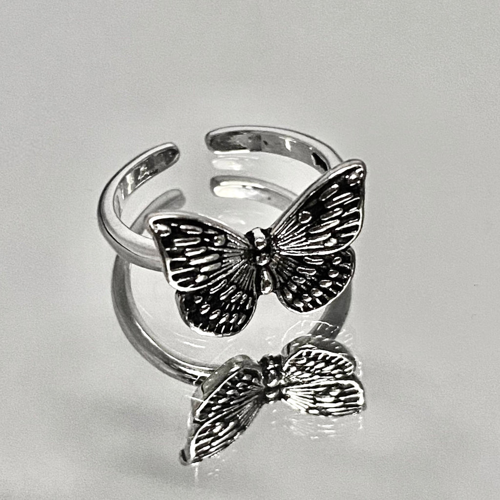 Sterling Silver Butterfly Ring | Shop Nory