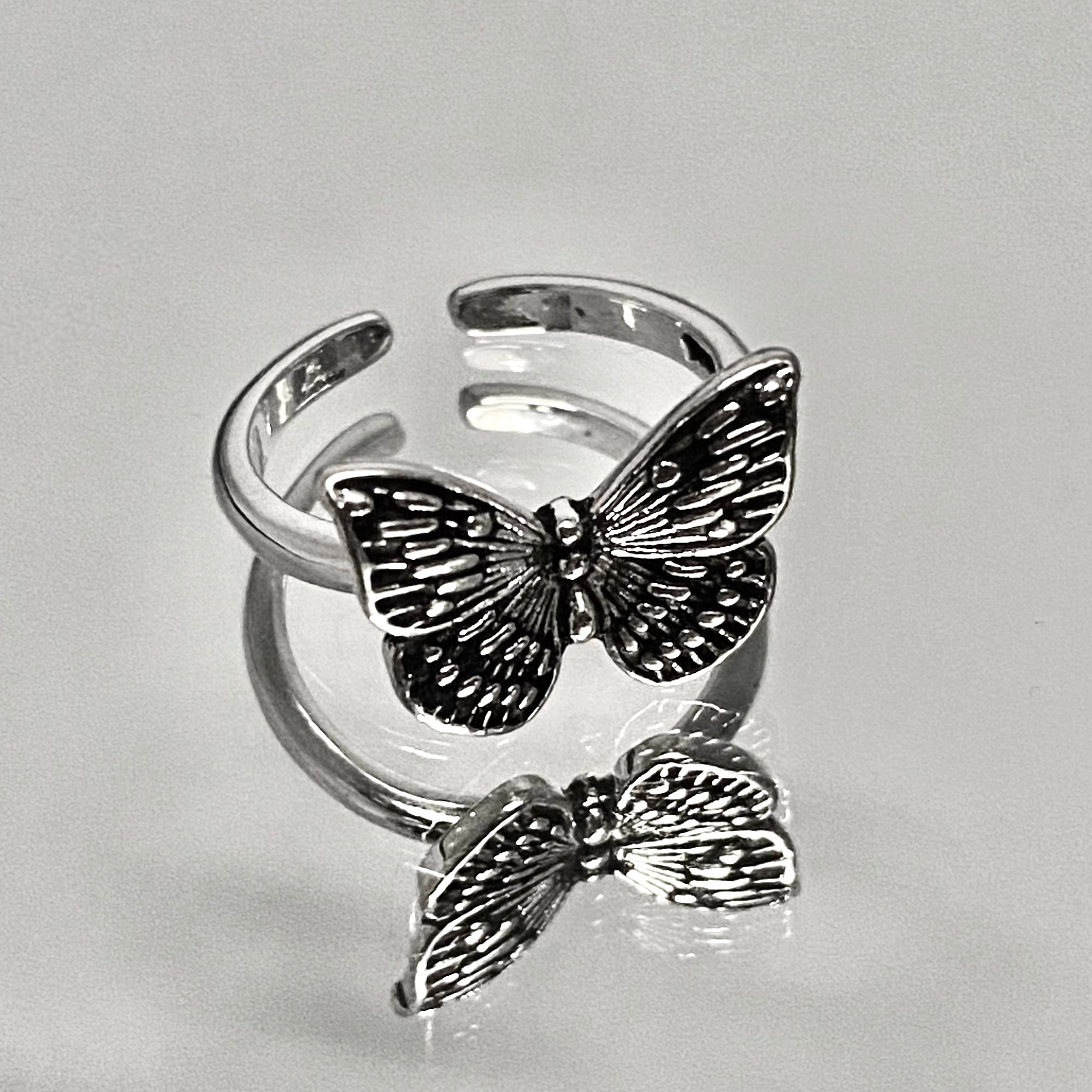 Sterling Silver Butterfly Ring | Shop Nory
