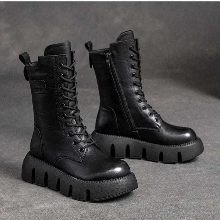 Orthopädischen Lederstiefel