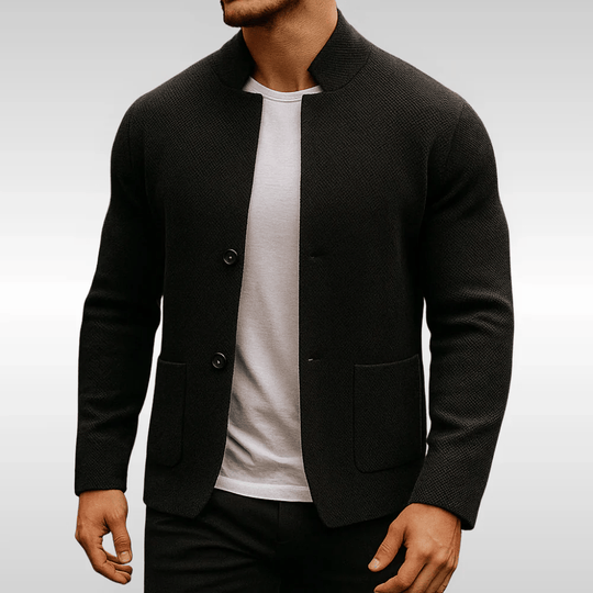 Strukturierte Strickjacke