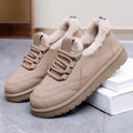 Gefütterte wasserfeste Winter-Schnürschuhe