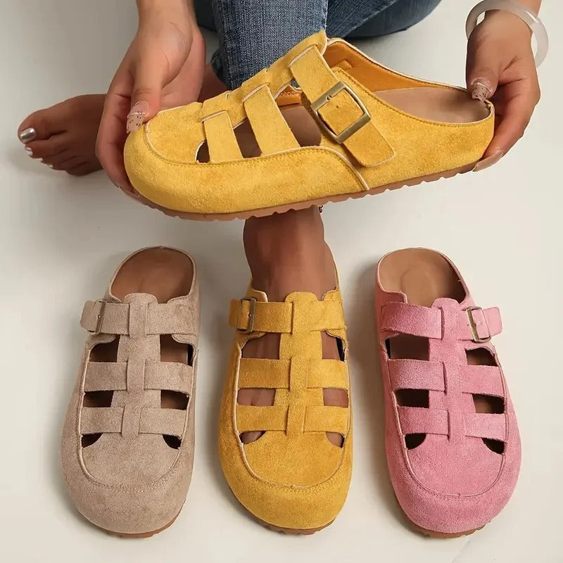 Modische Slip-On Plateauschuhe für Damen