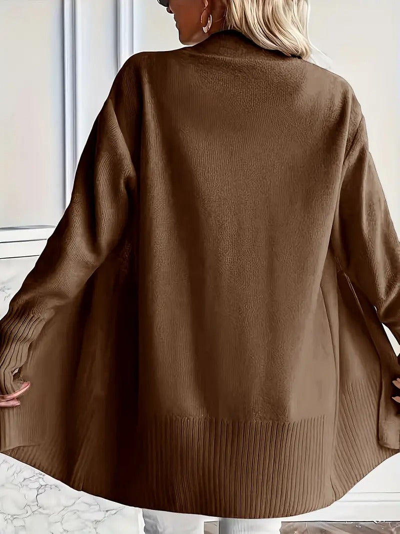 Klassische Strickjacke