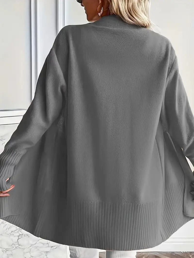 Klassische Strickjacke
