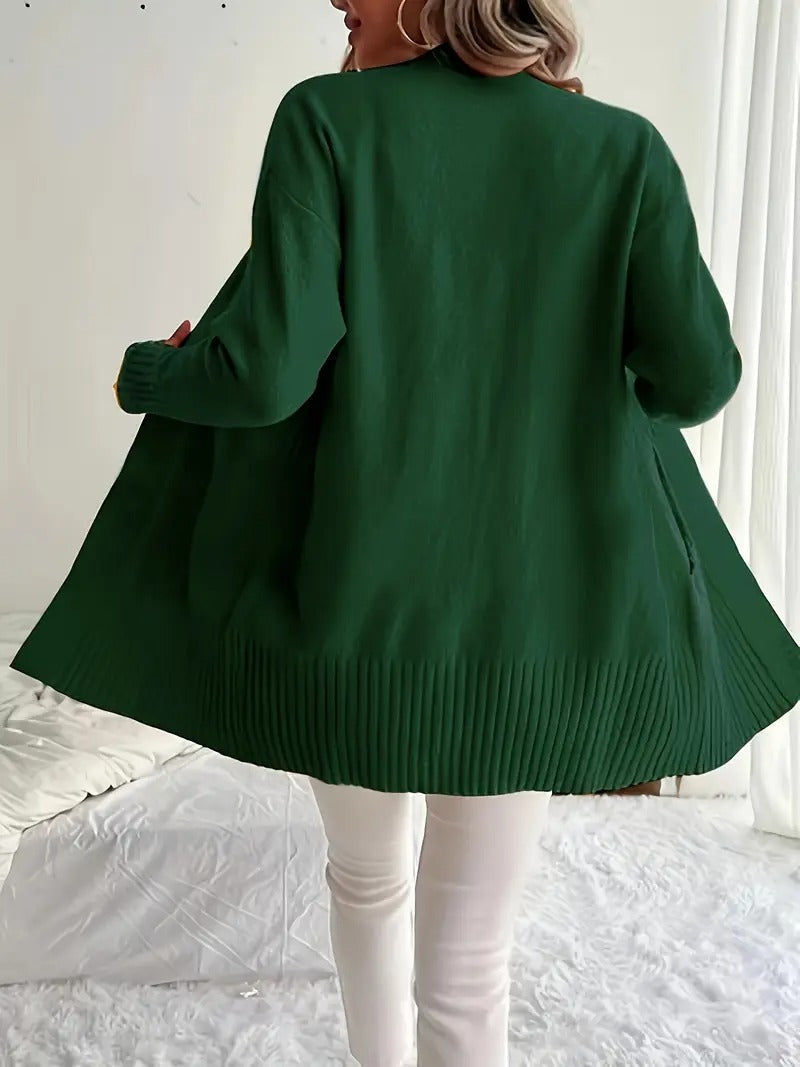 Klassische Strickjacke