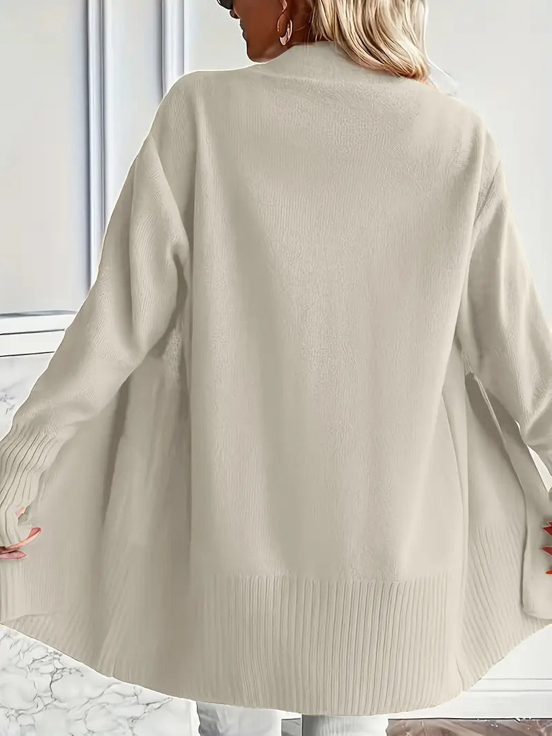 Klassische Strickjacke