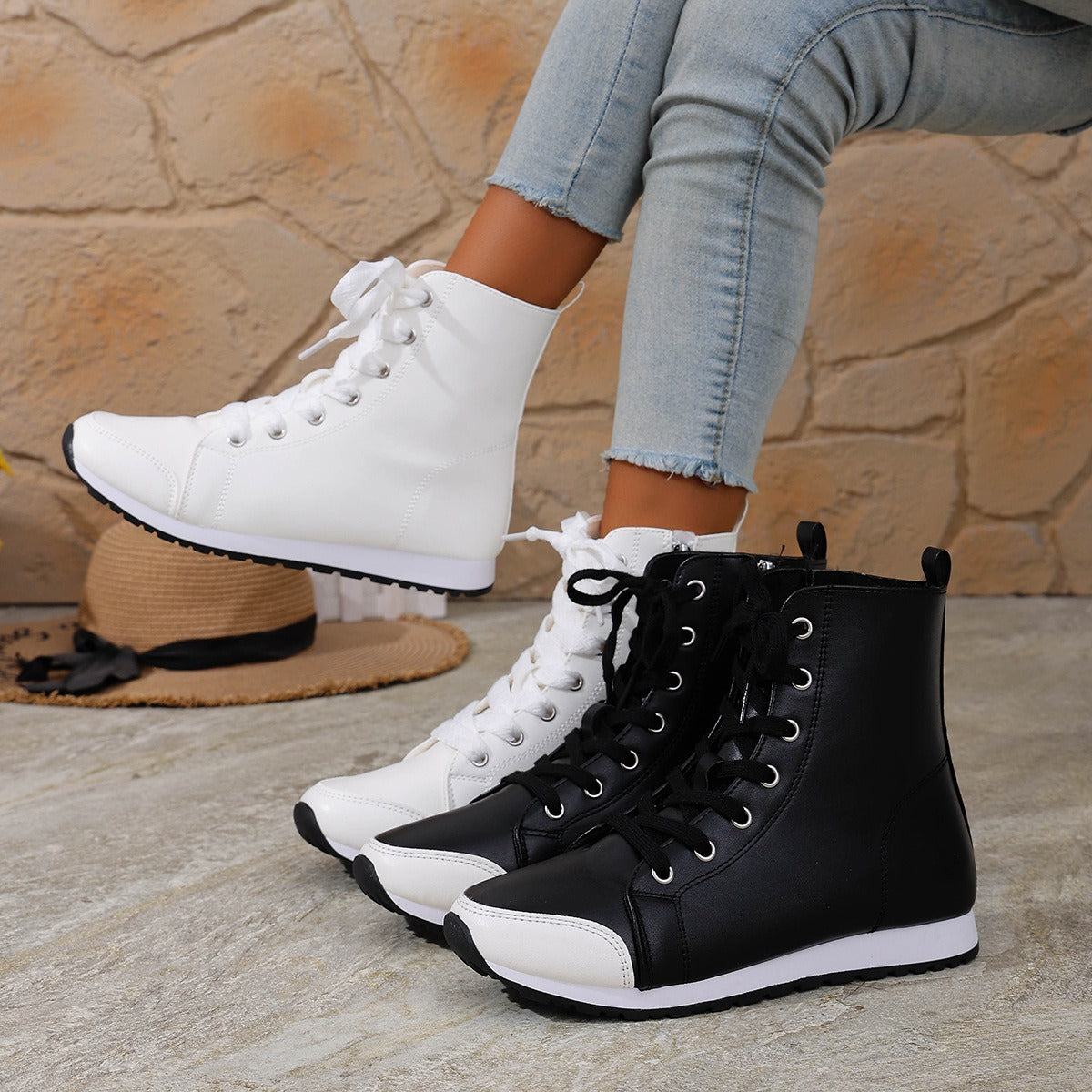 Damen-Stiefeletten, atmungsaktiv & bequem