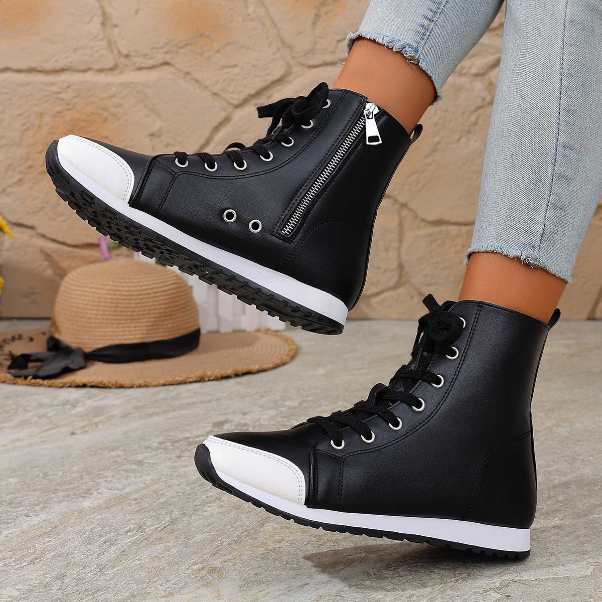 Damen-Stiefeletten, atmungsaktiv & bequem