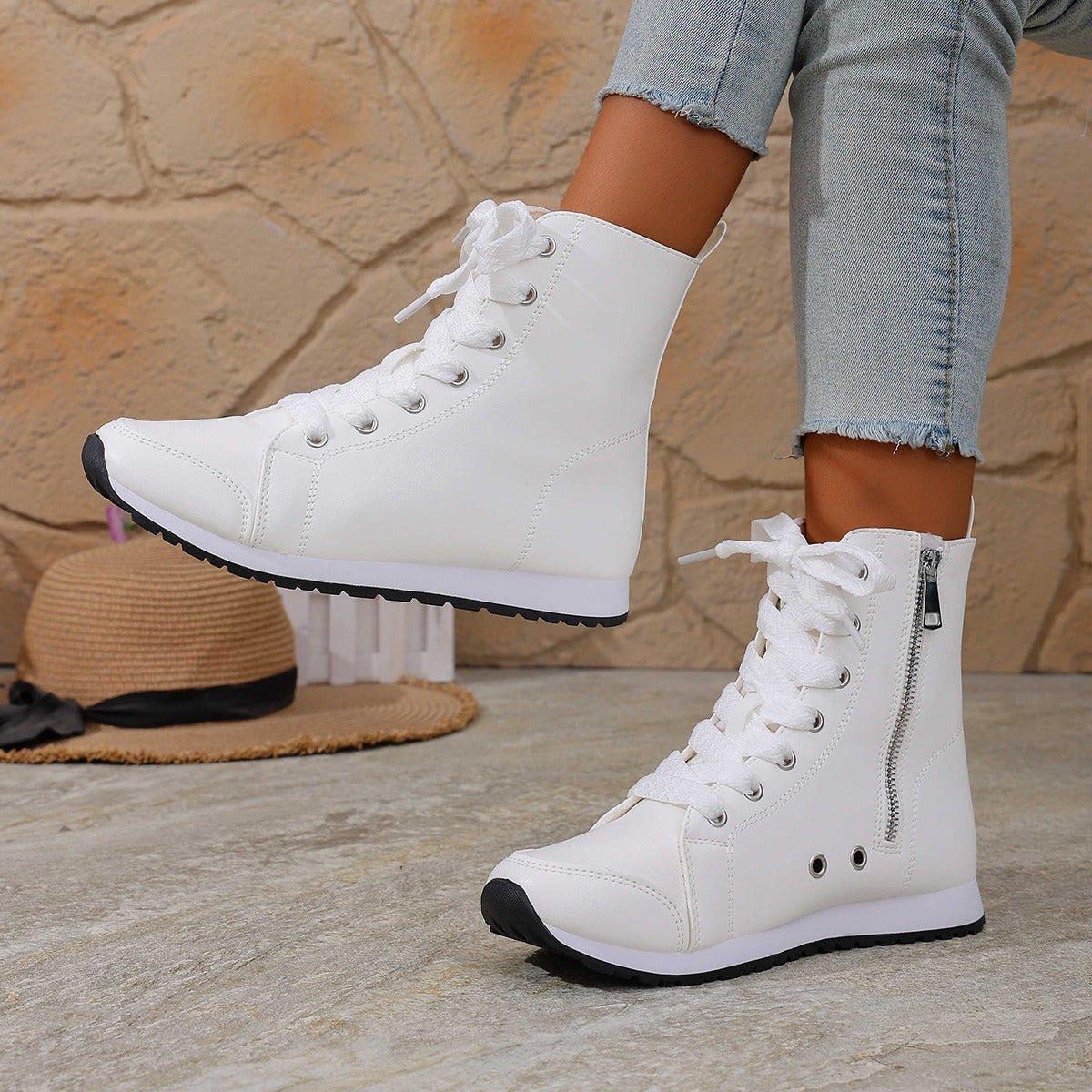 Damen-Stiefeletten, atmungsaktiv & bequem