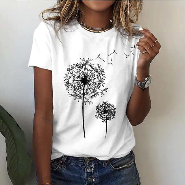 Lavigne Elegantes Löwenzahn-Shirt