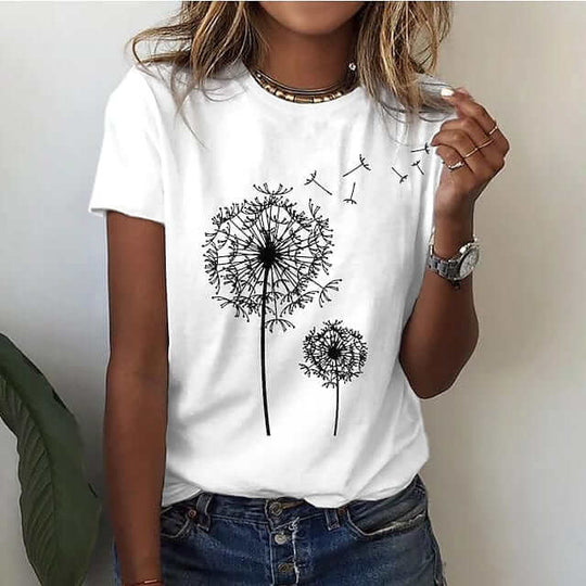 Lavigne Elegantes Löwenzahn-Shirt