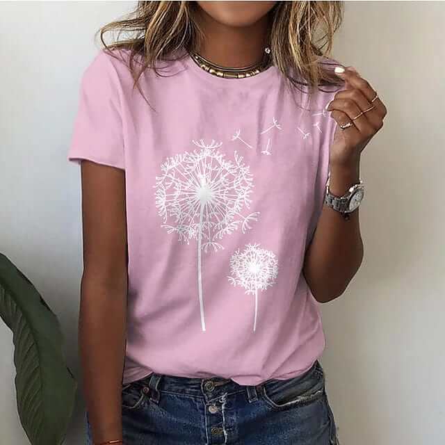 Lavigne Elegantes Löwenzahn-Shirt