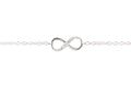 Unendliches-Armband aus Silber mit Zirkonia, Armband Silber Zirkonia Unendlichkeit | Shop Nory