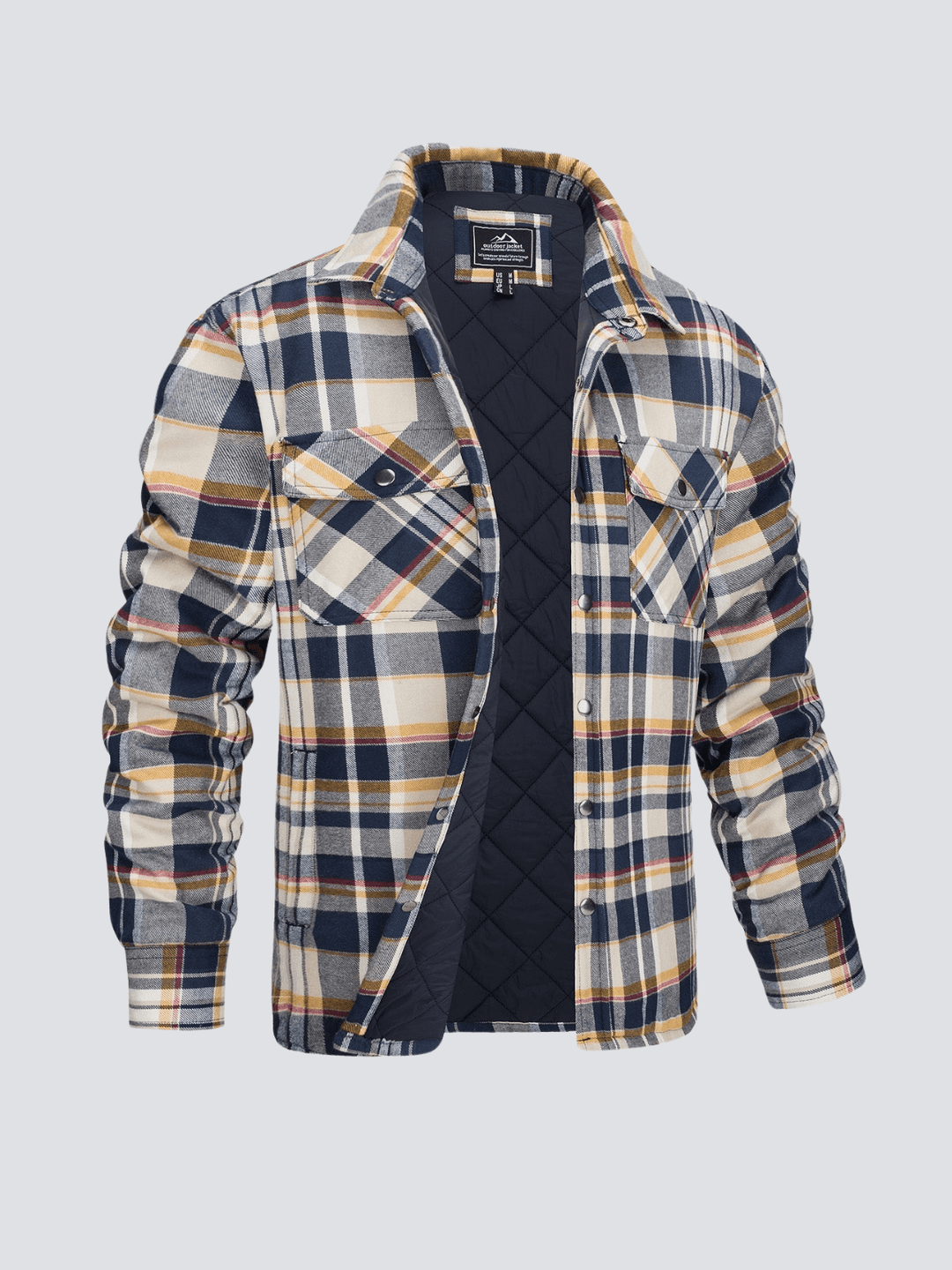 Stilvoll Flanelljacke für Männer
