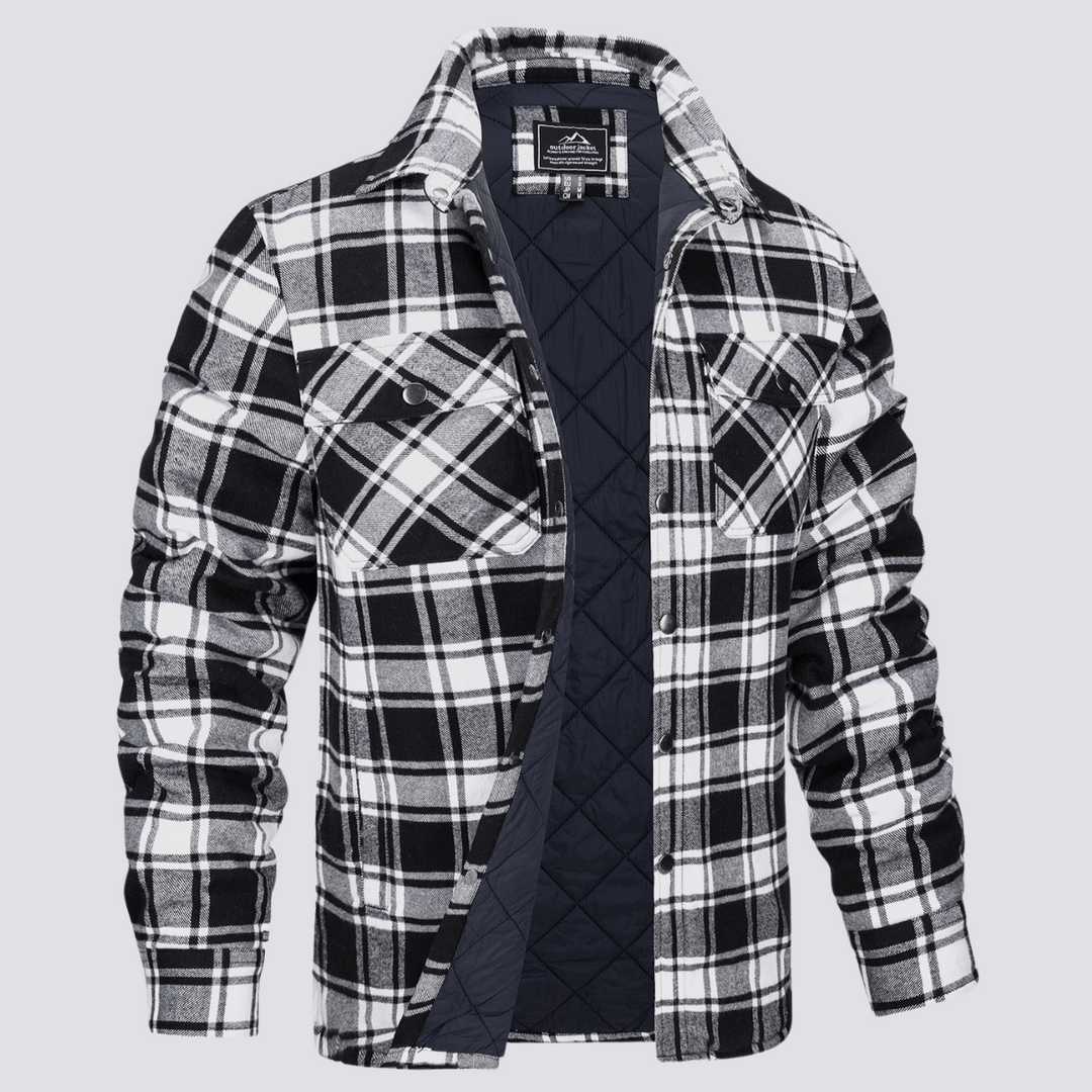 Stilvoll Flanelljacke für Männer