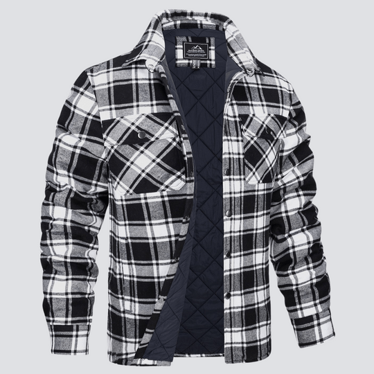 Stilvoll Flanelljacke für Männer
