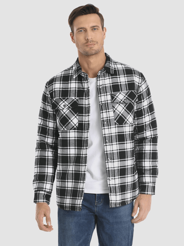 Stilvoll Flanelljacke für Männer