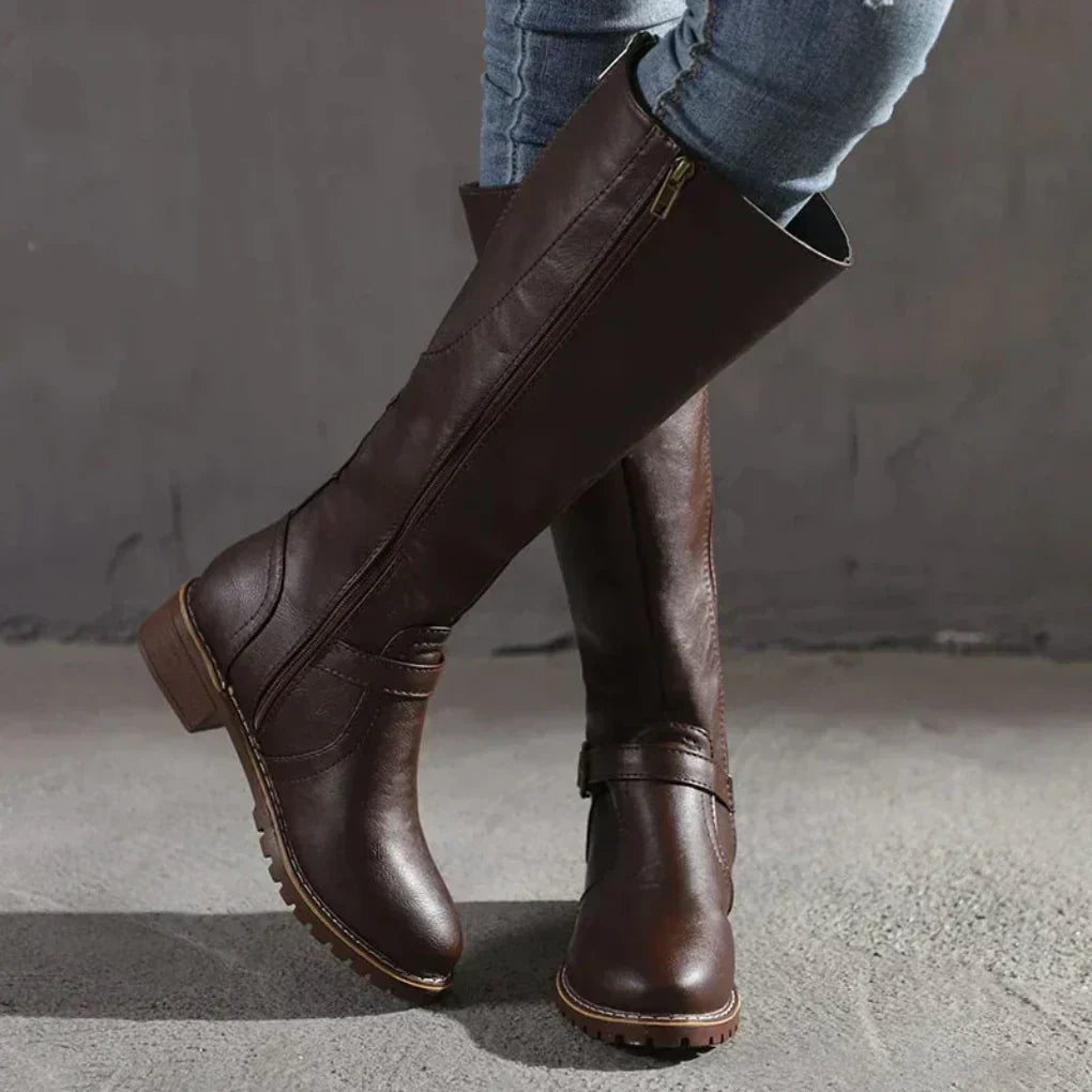 Lederstiefel Für Damen Damen