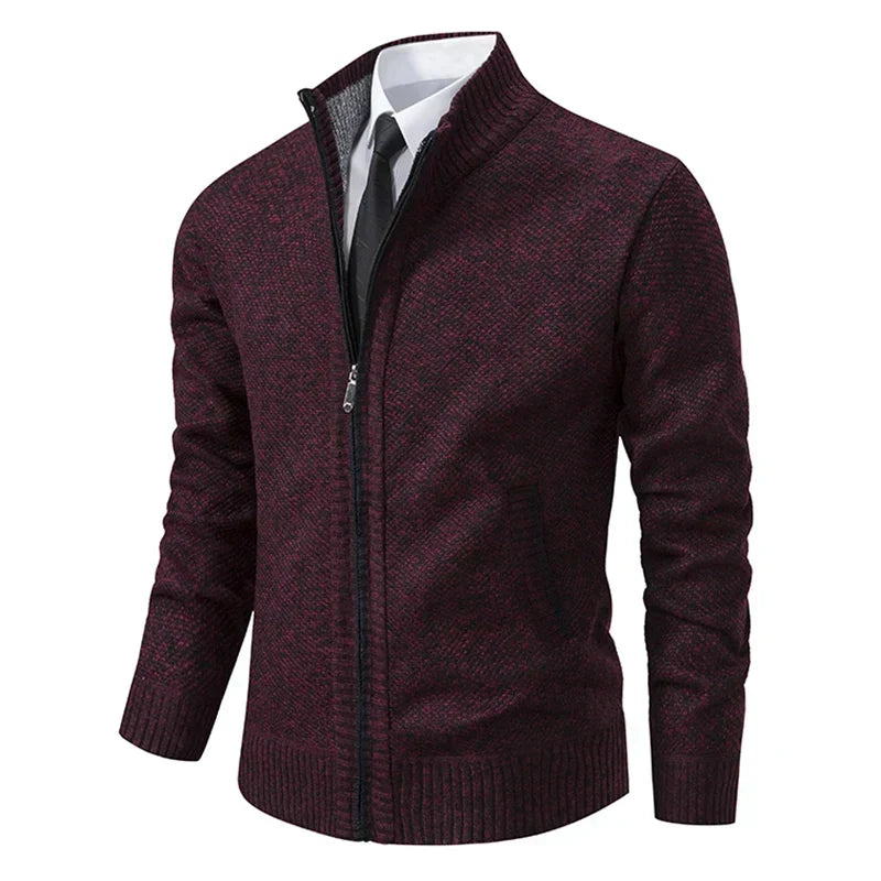 Stilvoll und Warmer Strickpullover für Männer