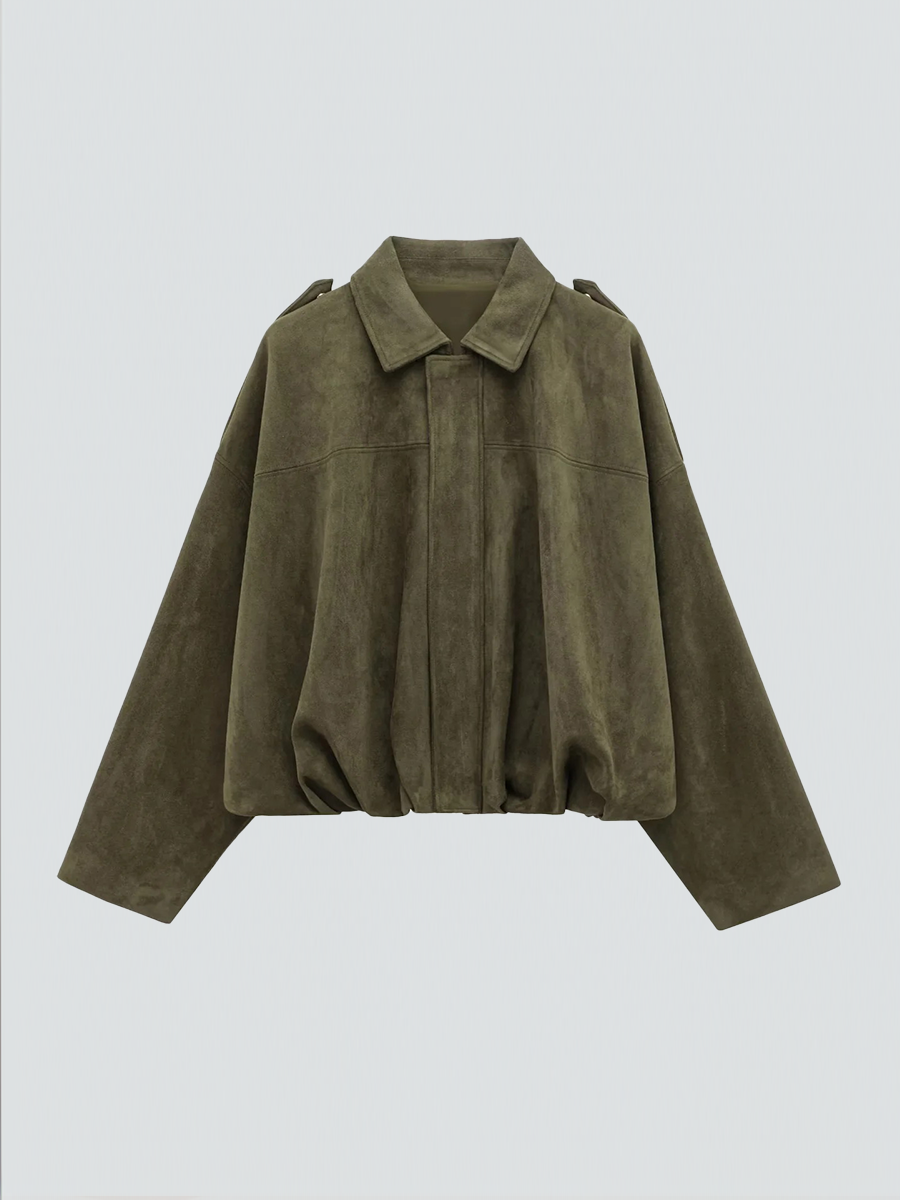 Shopnory | Übergrößen Wildlederjacke