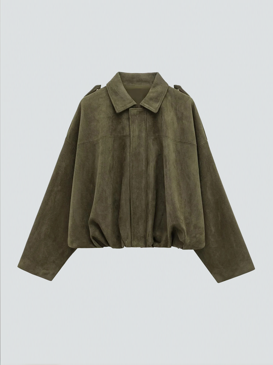 Shopnory | Übergrößen Wildlederjacke