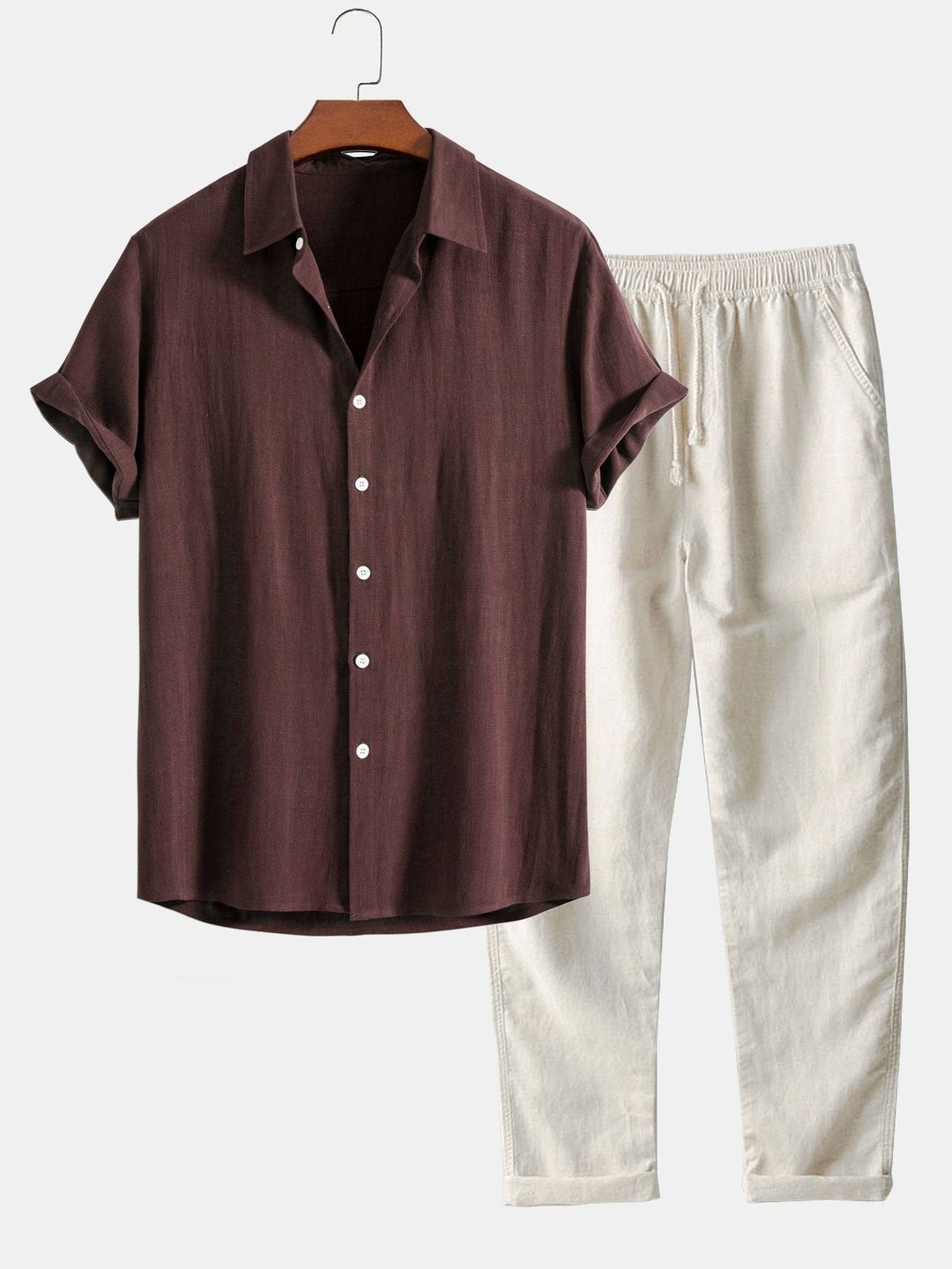ShopNory | Herren Sommer Satz mit Shirt und Shorts Leicht, Atmungsaktiv & Stilvoll