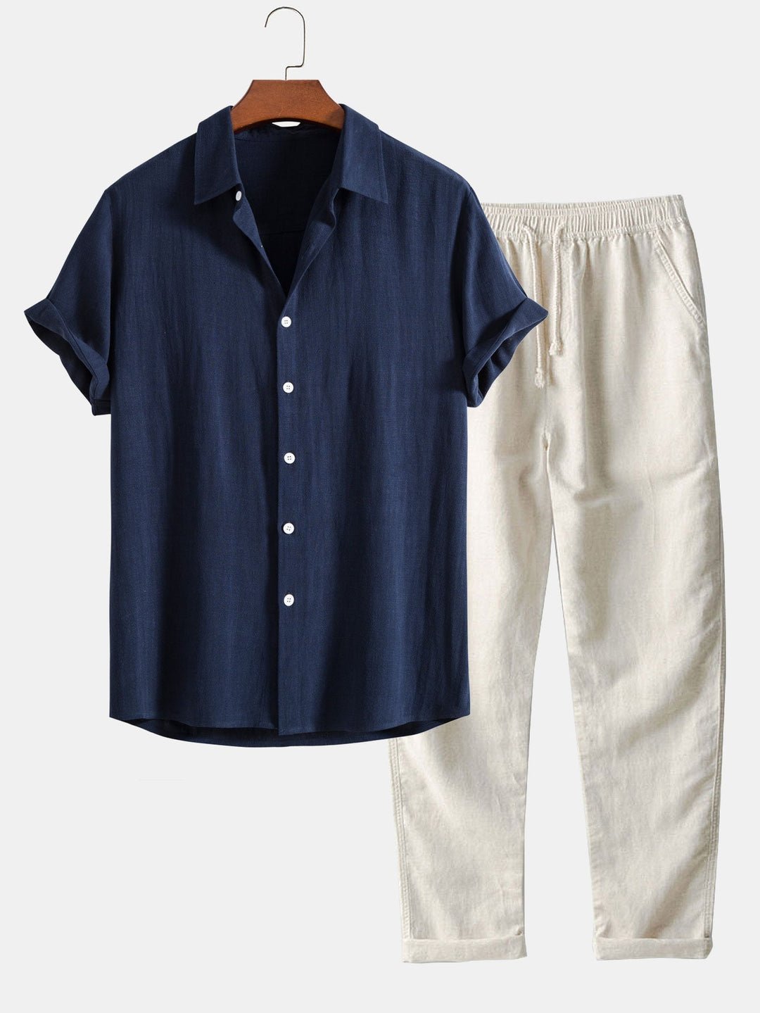 ShopNory | Herren Sommer Satz mit Shirt und Shorts Leicht, Atmungsaktiv & Stilvoll