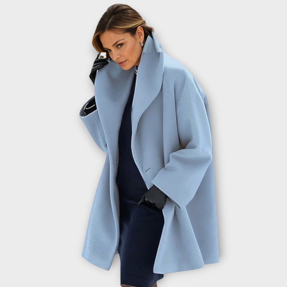 Elegante Übergangsjacke aus Wolle