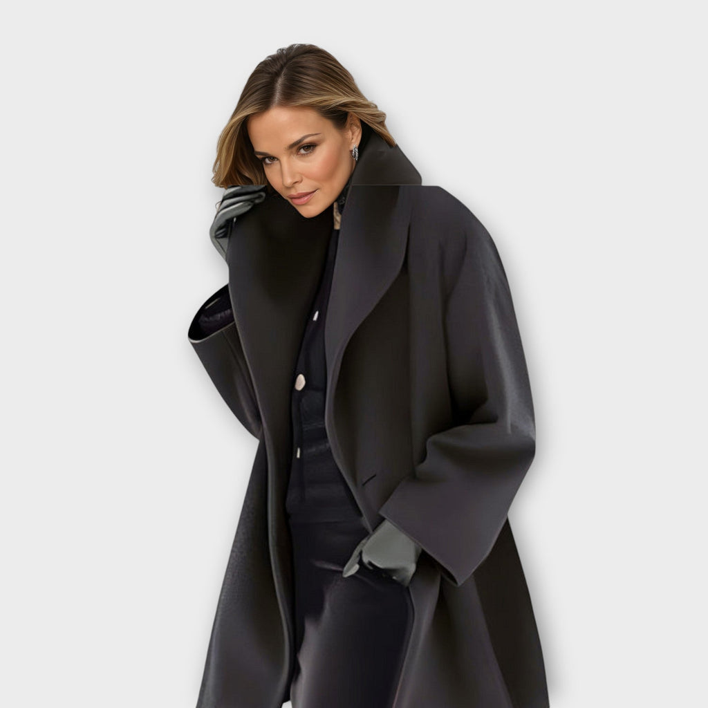 Elegante Übergangsjacke aus Wolle