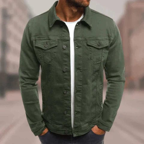 Trendig Denim-Jacke für Männer