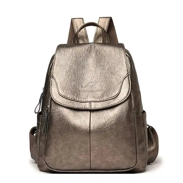 Anti DiShopnorystahl Rucksack Aus Leder